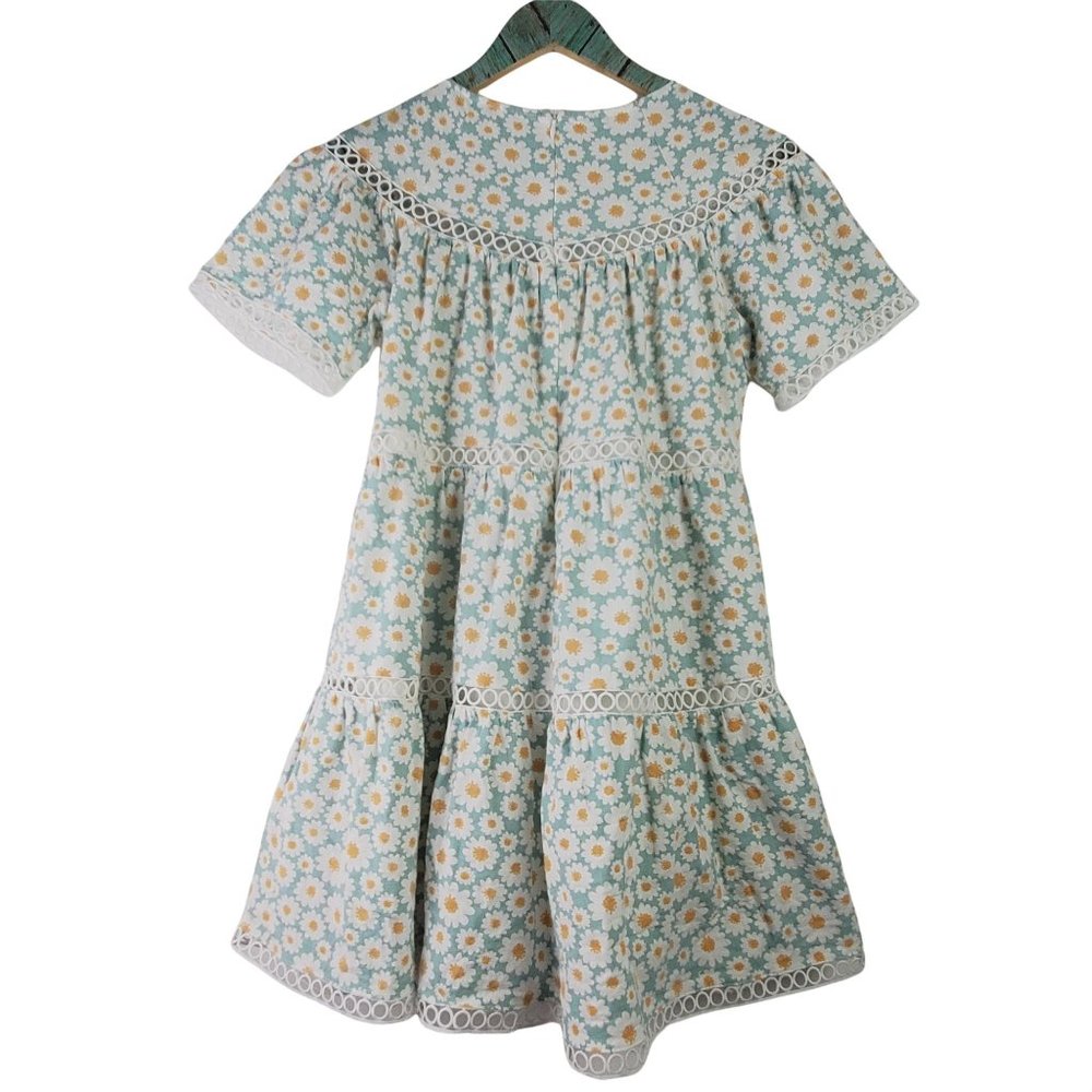 Girl and the Sun Daisy Chain Mini Dress Sz XS - Picture 7 of 9